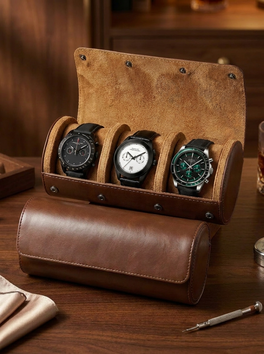 Large Travel Case Brown